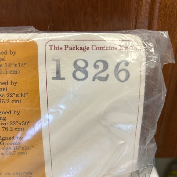 1979 Vintage Creative Circle Latch Hook Kit #1826 Waterfall Scenic Sealed - Picture 2 of 4